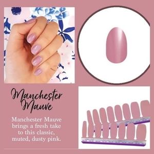 Manchester Mauve Color Street Nail Strips